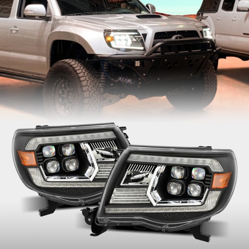 AlphaRex NOVA-Series LED Projector Headlights | Tacoma 12-15 (880752)