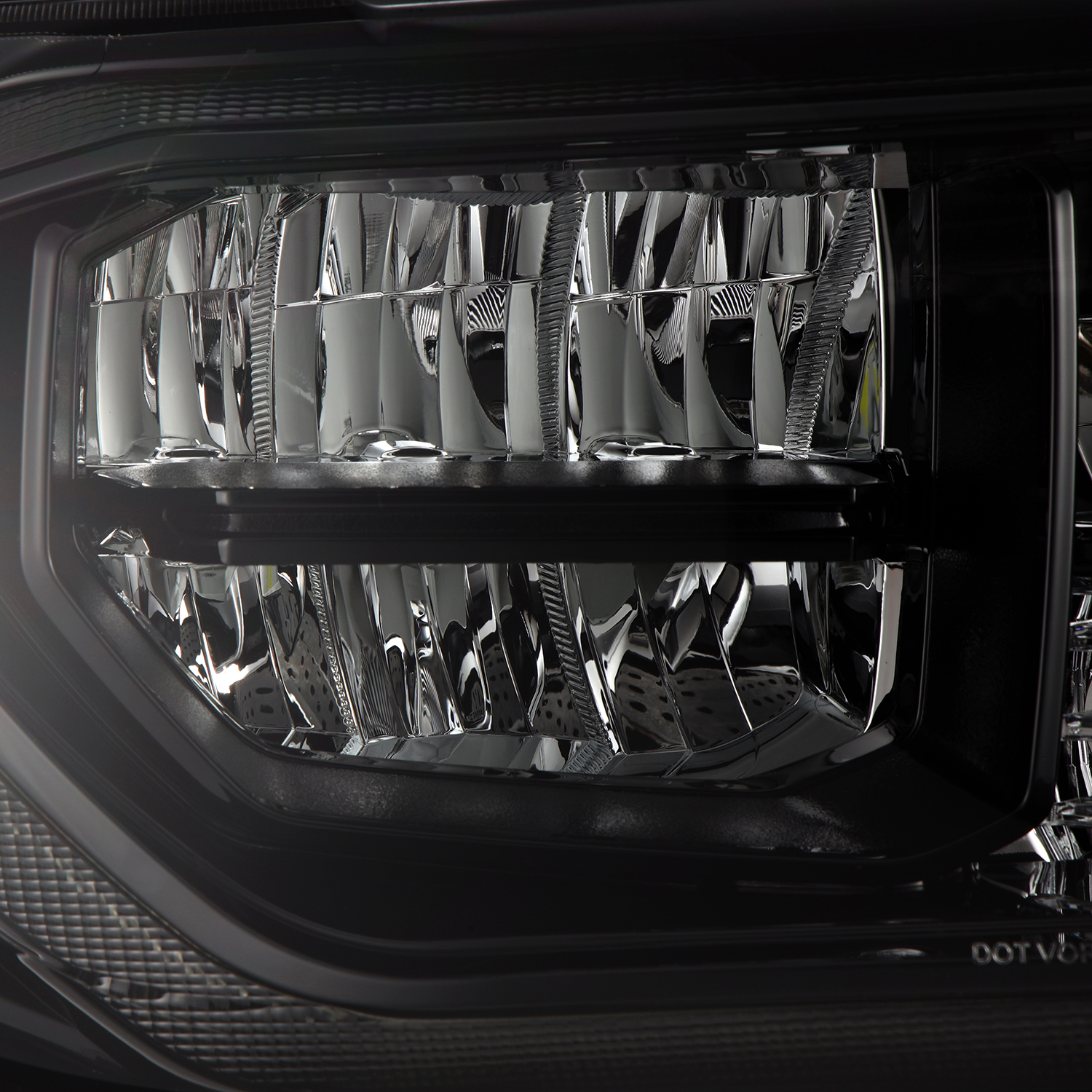 トトノエライト Modifystreet 07-13 Toyota Tundra LED crystal Headlight
