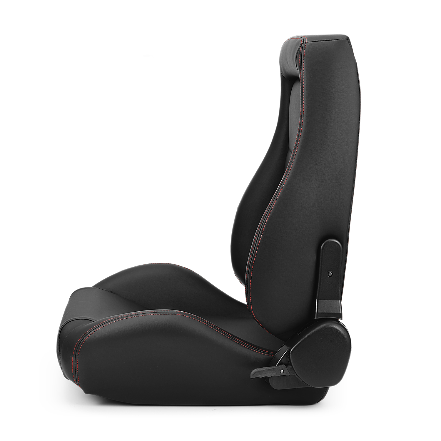 AutoStyle Sport Seat 'BS1' - Black - Non-reclinable Fibreglass Back - View #6